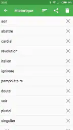 Dictionnaire Français screenshot