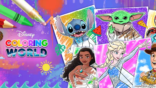 Disney Monde de Coloriage screenshot