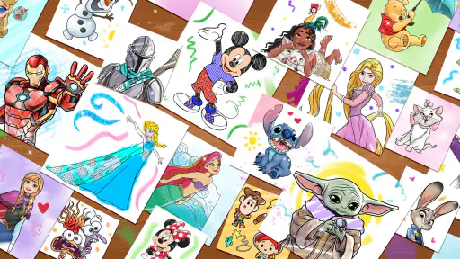 Disney Monde de Coloriage screenshot