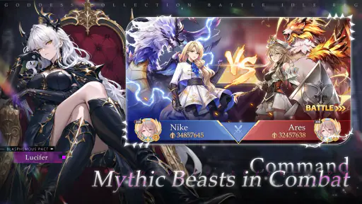 Divine Throne: Idle RPG screenshot