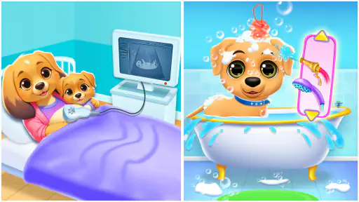 Dog Parenting fun Games screenshot