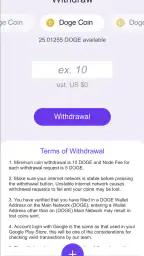 DOGE Miner by NVS screenshot