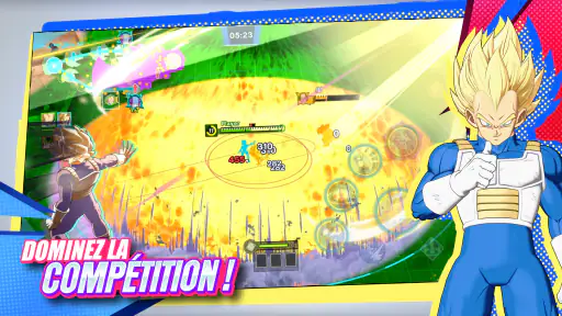 DRAGON BALL GEKISHIN SQUADRA screenshot