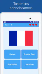 Drapeaux des pays - Quiz screenshot
