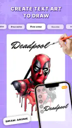 Draw Anime: AR Sketch App screenshot