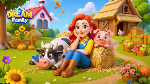 Dream Family - Jeux de Match 3 screenshot