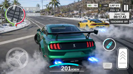 Drift Réel 3D: Course Auto screenshot