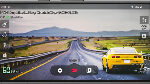 Droid Dashcam DVR screenshot