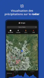 Drops - Radar de Pluie & Orage screenshot