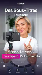 Dubs: Captions for Videos screenshot