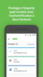 Duo Mobile screenshot