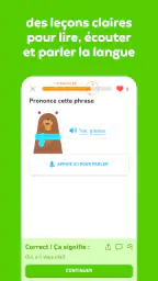 Duolingo : Cours de Langue screenshot