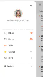 E-mail screenshot