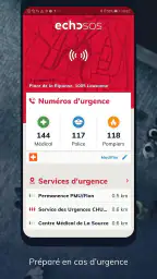 EchoSOS screenshot