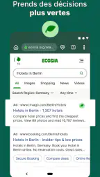 Ecosia : Navigateur Écologique screenshot
