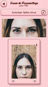Écran de Verrouillage Fille screenshot
