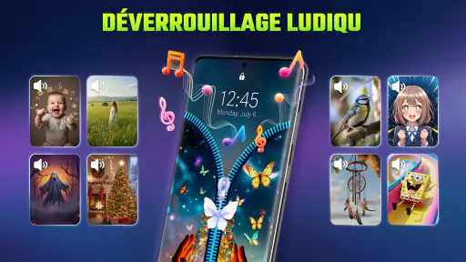 Écran Verrouillage à Glissière screenshot