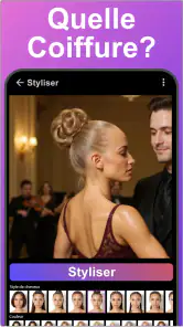 Éditeur Coiffure & Coupe IA screenshot
