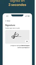Edusign Apprenant screenshot