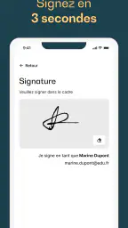 Edusign Apprenant screenshot