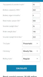 Electric Scooter Universal App screenshot