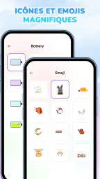 Emoji Batterie – Barre d’état screenshot
