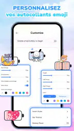 Emoji Batterie – Barre d’état screenshot