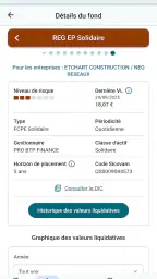 Épargne Salariale screenshot