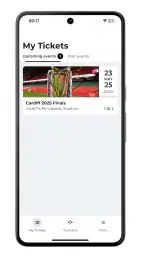 EPCR Ticketing screenshot