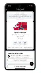 EPCR Ticketing screenshot