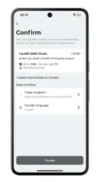EPCR Ticketing screenshot
