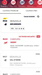 Equidia screenshot