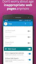 ESET Parental Control screenshot