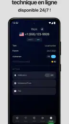 eSIM : Numéro virtuel screenshot