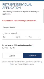 ESTA Mobile screenshot