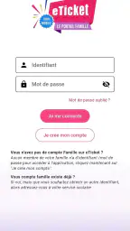 eTicket Famille screenshot