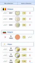 Euro Coin Collection screenshot