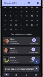 Événements Calendrier et Fêtes screenshot