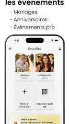 EventPics: Photos avec QR code screenshot
