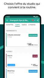 Eversports screenshot