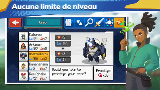 EvoCreo 2: RPG de monstres screenshot