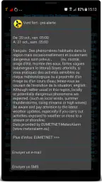 eWeather HDF: météo, baromètre screenshot