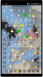 eWeather HDF: météo, baromètre screenshot