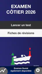 Examen Permis Bateau Côtier screenshot