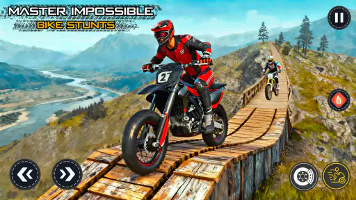Extreme stunts: Dirt Bike Game screenshot