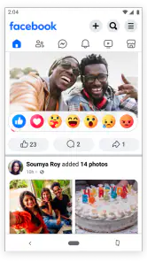 Facebook Lite screenshot
