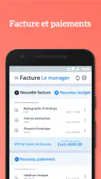 Facture et reçu et Estimation screenshot