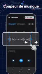 Faire sonnerie, Couper musique screenshot