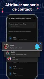 Faire sonnerie, Couper musique screenshot
