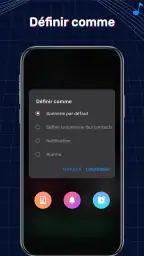 Faire sonnerie, Couper musique screenshot